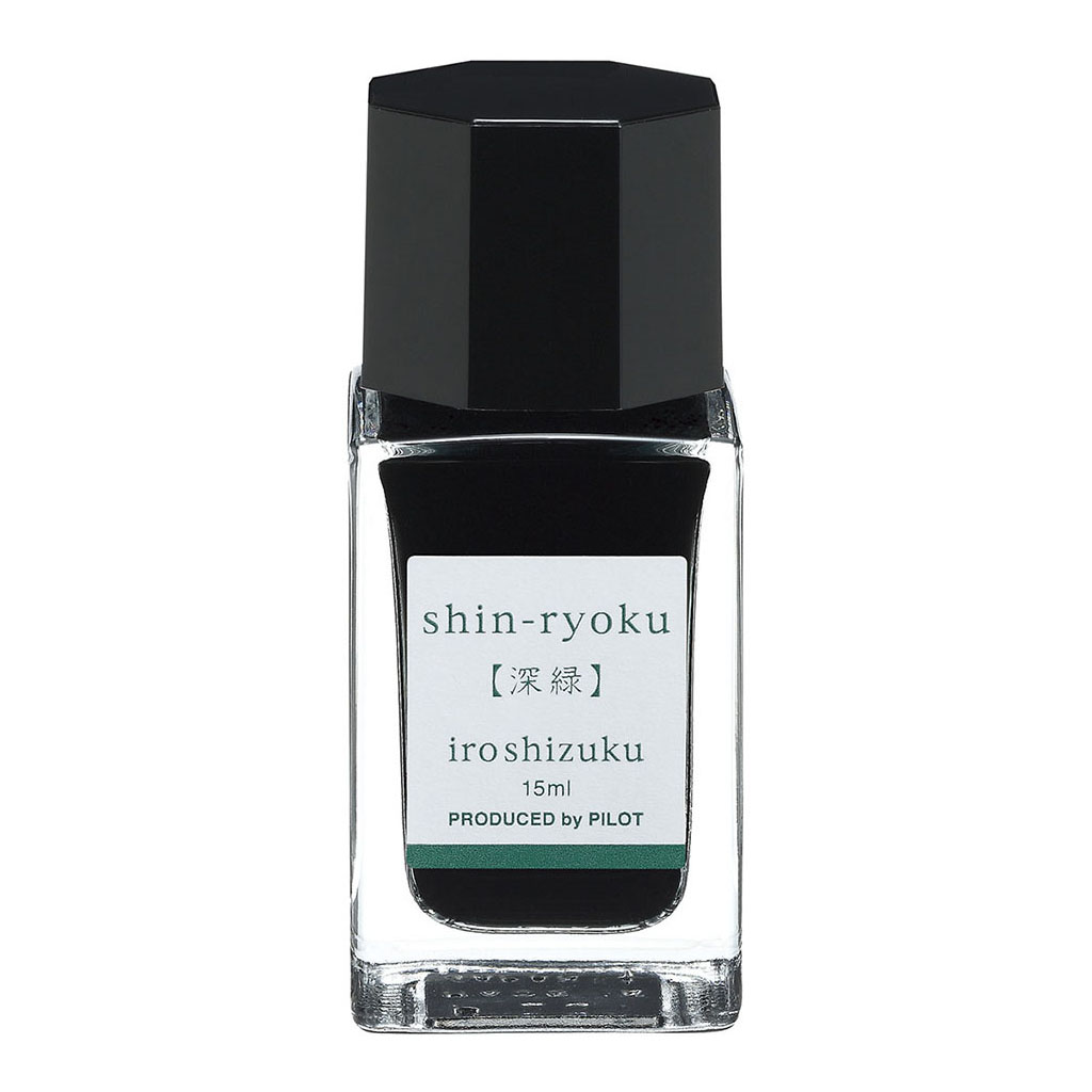 Pilot Iroshizuku Ink 15ml Forest Green Shin-ryoku (INK-15-SHR)
