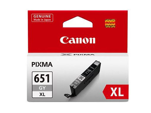 Genuine Canon CLI-651XL Grey high capacity ink cartridge