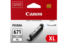 Genuine Canon CLI-671XL Grey Ink Cartridge