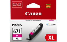 Genuine Canon CLI-671XL Magenta Ink Cartridge