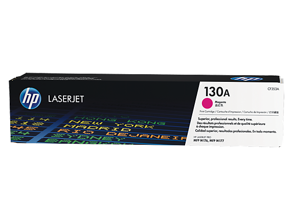 Genuine HP130A Magenta Toner Cartridge (CF353A)