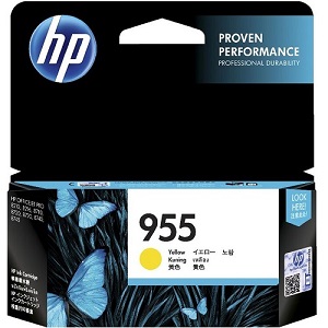 Genuine HP 955 Yellow Ink Cartridge L0S57AA