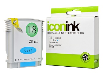 Compatible HP18 Cyan ink cartridge (C4937A)