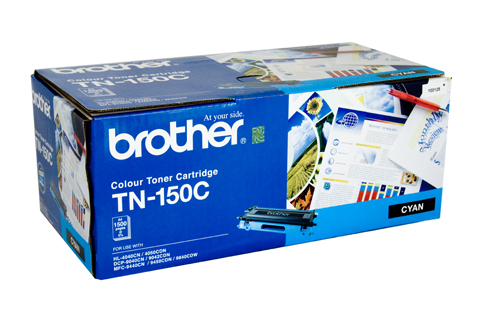 Genuine Brother TN150 Cyan toner cartridge