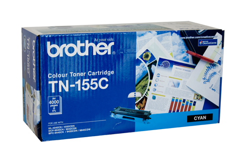 Genuine Brother TN155 Cyan toner cartridge